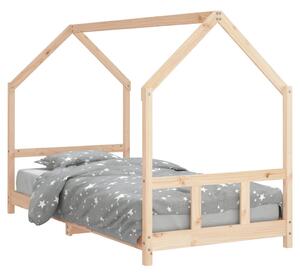 VidaXL Okvir za dječji krevet 90 x 190 cm od masivne borovine