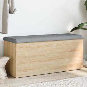 Klupa za odlaganje Sonoma hrast 102x42x45 cm Konstruirano drvo - sonoma hrast 102 x 42 x 45 cm Sonoma hrast 102 x 42 x 45 cm