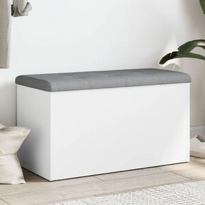 Klupa za odlaganje bijela 82x42x45 cm inženjerski drvo - Bijela 82 x 42 x 45 cm Bijela 82 x 42 x 45 cm