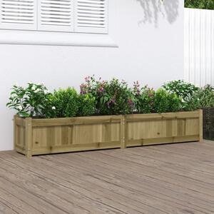 Vrtna sadilica 180 x 31 x 31 cm od impregnirane borovine - Prirodno impregnirano 1 Prirodno impregnirano 1