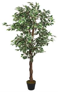 Umjetno stablo fikusa 630 listova 120 cm zeleno - 120 cm 1 120 cm