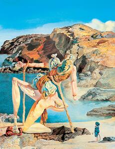 Umjetnički tisak Le spectre des sex appeal, Salvador Dalí