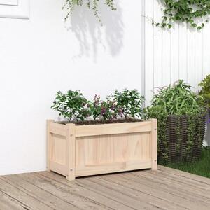 Vrtna sadilica 60x31x31 cm od masivne borovine - Prirodna boja bora 1 Prirodna boja bora 1