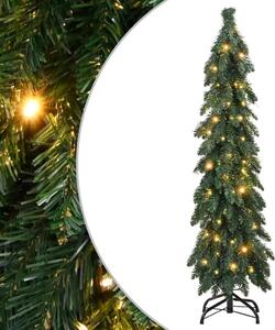 Umjetno osvijetljeno božićno drvce sa 60 LED žarulja 120 cm - Zelena 120 cm 1 1