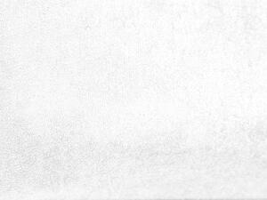 Plahta od frotira za dječiji krevetic bijela 70x140 cm