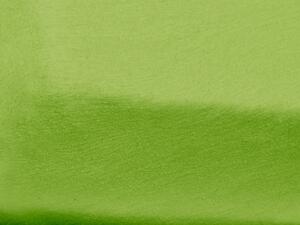 Jersey plahta za dječiji krevetic zelena 60 x 120 cm