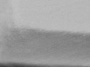 Jersey plahta za dječiji krevetic svijetlo siva 70 x 140 cm