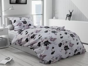 Pamučna posteljina Tapeta crnobijela Dimenzije posteljine: 70 x 90 cm | 140 x 220 cm