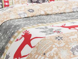 Pamučna posteljina CHRISTMAS TIME Dimenzije posteljine: 70 x 90 cm | 140 x 200 cm