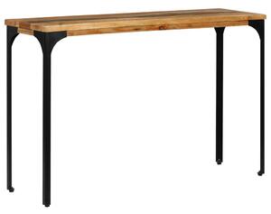 VidaXL Konzolni stol od masivnog obnovljenog drva 120 x 35 x 76 cm