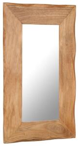 VidaXL Kozmetičko ogledalo od masivnog bagremovog drva 50 x 80 cm