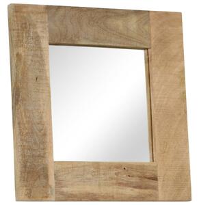 VidaXL Ogledalo od masivnog drva manga 50 x 50 cm