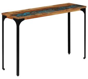 VidaXL Konzolni stol od masivnog obnovljenog drva 120 x 35 x 76 cm