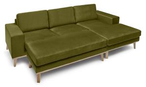 Maslinasto zelena kutna garnitura MOON Varijanta sofe: Levi kut
