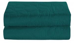 Tirkizni prekrivač za krevet sa uzorkom STONE 220x240 cm