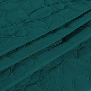 Tirkizni prekrivač za krevet sa uzorkom STONE 220x240 cm