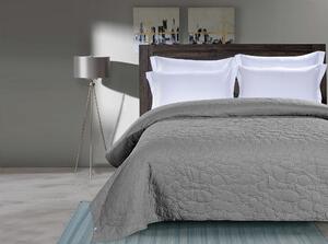 Sivi prekrivač za krevet sa uzorkom STONE 200x220 cm