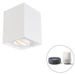 Pametni reflektor bijele boje s uključenim Wi-Fi-jem GU10 podesiv - Quadro 1 Up