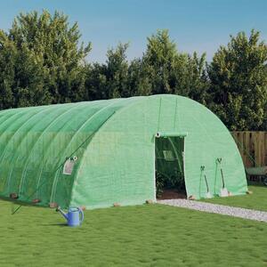 Plastenik s čeličnim okvirom zeleni 72 m² 12 x 6 x 2 85 m - Zelena 12 x 6 x 2.85 m 1 Zelena
