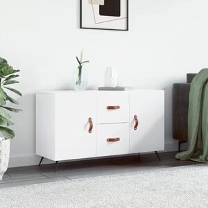 Komoda bijela 100x36x60 cm od konstruiranog drva - Bijela 1 Bijela