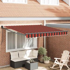 Tenda na uvlačenje narančasto-smeđa 3 5x2 5 m tkanina/aluminij - Narančasta i smeđa (antracitni okvir) 3.5 x 2.5 m 1 Narančasta