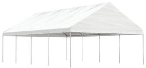 Sjenica s krovom bijela 8 92 x 5 88 x 3 75 m polietilen - 8.92 x 5.88 x 3.75 m 1 8.92 x 5.88 x 3.75 m