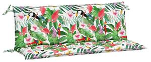 Jastuci za vrtnu klupu 2 kom višebojni 150x50x7 cm od tkanine - Šareni 150 cm
