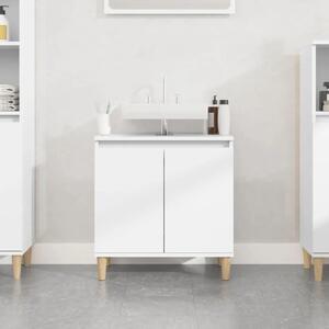 Ormarić za Lavabo - Umivaonik bijeli 58 x 33 x 60 cm konstruirano drvo - Bijela 1 Bijela