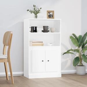 Visoka komoda bijela 60 x 35 5 x 103 5 cm od konstruiranog drva - Bijela 1 Bijela