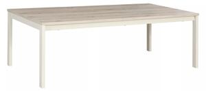 Klub stolić FROST 120x60 cm krem boje, dekor alpski hrast
