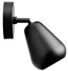 Nuura Aps Stropni reflektor Anoli Spot, visina 20 cm, crna, prigušiva, Crno, Dnevni boravak/blagovaonica, Metal