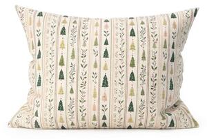 Pamučna jastučnica HOLLY PINES 50x70 cm, šarena