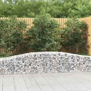 Gabion - Gabion ograde - Gabionska košara s lukom 400x50x40/60 cm pocinčano željezo - 400 x 50 x 40/60 cm 1 400 x 50 x 40/60 cm