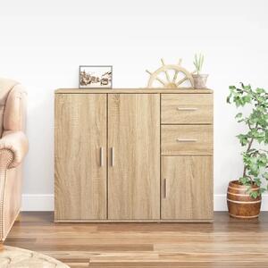 Komoda Sonoma hrast 91x29 5x75 cm Konstruirano drvo - sonoma hrast 1 Sonoma hrast