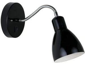 CYCLONE ZIDNA SVJETILJKA CRNA E14/IP20/15W/220-240V 2512741003