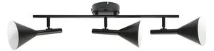 KELVIS 3-SPOT STROPNA SVJETILJKA CRNA GU10/12W/IP20/220-240V 2612706003