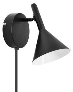 KELVIS ZIDNA SVJETILJKA CRNA GU10/12W/IP20/220-240V 2612741003
