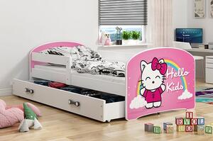 Dječji krevet sa ladicom + madrac - LUKI - HELLO KIDS - 160x80 ODMAH DOSTUPNO!