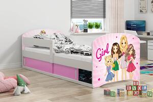 Dječji krevet sa madracem - LUKI - GIRLS - 160x80 ODMAH DOSTUPNO!