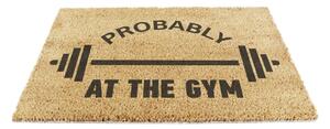 Otirač od kokosovih vlakana 40x60 cm Probably At The Gym – Artsy Doormats