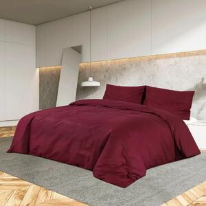 Set posteljine za poplun Bordo 200x200 cm pamučni - Bordo 200 x 200 cm + 60 x 70 cm 1 1