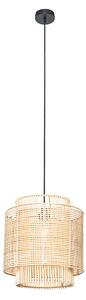 Orijentalna viseća lampa od ratana 34 cm - Maiken