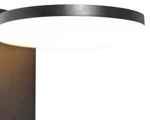 Moderna stojeća vanjska svjetiljka crna 50 cm uklj. LED IP44 - Esmee