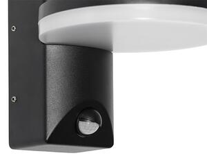 Vanjska zidna svjetiljka crna s LED IP54 senzorom pokreta - Esmee