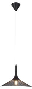 Luster na sajli KIRUNA 1xE27/40W/230V pr. 36 cm crna