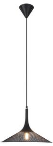 Luster na sajli KIRUNA 1xE27/40W/230V pr. 25 cm crna