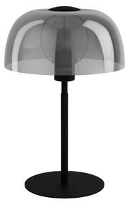 Eglo 900141 - Stolna lampa SOLO 1xE27/40W/230V crna/siva