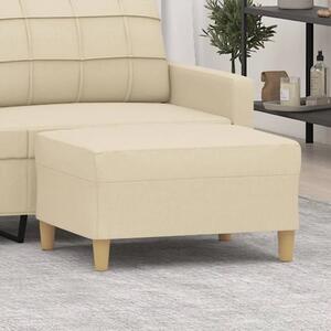 Tabure krem 70 x 55 x 41 cm od tkanine - Krema 70 x 55 x 41 cm 1 Krema