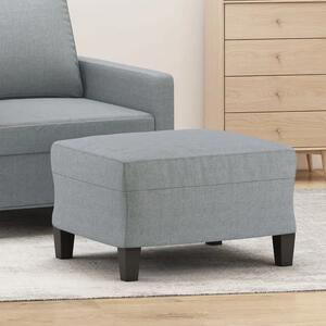 Tabure svjetlosivi 60 x 50 x 41 cm od tkanine - Svjetlosiva 60 x 50 x 41 cm 1 Svjetlosiva