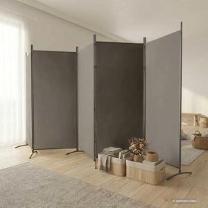 Paravan - Sobna pregrada s 5 panela antracit 433x180 cm od tkanine - Antracit 433 x 180 cm 1 1